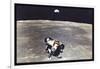 Apollo 11: Eagle Ascent-null-Framed Art Print