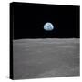 Apollo 11 Earth Rise over the Moon, July 20, 1969-null-Stretched Canvas