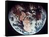 Apollo 11: Earth-null-Framed Stretched Canvas