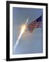 Apollo 11 Launch Photograph - Cape Canaveral, FL-Lantern Press-Framed Art Print