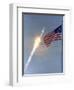 Apollo 11 Launch Photograph - Cape Canaveral, FL-Lantern Press-Framed Art Print