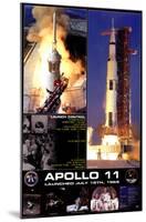 Apollo 11 Launch-null-Mounted Poster