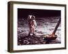 Apollo 11 Lunar Modul, Moon Walk-null-Framed Premium Photographic Print