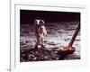 Apollo 11 Lunar Modul, Moon Walk-null-Framed Photographic Print