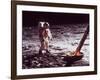 Apollo 11 Lunar Modul, Moon Walk-null-Framed Photographic Print