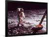 Apollo 11 Lunar Modul, Moon Walk-null-Framed Photographic Print