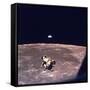 Apollo 11 Lunar Module Ascent Stage From Command Service Module During Lunar Orbit-null-Framed Stretched Canvas