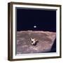 Apollo 11 Lunar Module Ascent Stage From Command Service Module During Lunar Orbit-null-Framed Premium Photographic Print