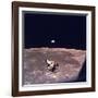 Apollo 11 Lunar Module Ascent Stage From Command Service Module During Lunar Orbit-null-Framed Photographic Print