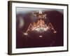 Apollo 11 Lunar Module in Landing Configuration, as Viewed from Command and Service Module-null-Framed Photographic Print