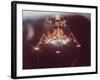 Apollo 11 Lunar Module in Landing Configuration, as Viewed from Command and Service Module-null-Framed Photographic Print