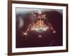 Apollo 11 Lunar Module in Landing Configuration, as Viewed from Command and Service Module-null-Framed Photographic Print