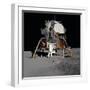 Apollo 11 Lunar Module on the Moon's Surface, July 20, 1969-null-Framed Photo