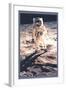 Apollo 11: Man on the Moon-null-Framed Art Print