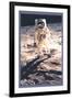 Apollo 11: Man on the Moon-null-Framed Art Print