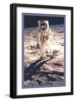 Apollo 11: Man on the Moon-null-Framed Art Print