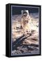 Apollo 11: Man on the Moon-null-Framed Stretched Canvas