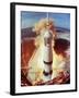 Apollo 11 Space Ship Lifting Off on Historic Flight to Moon-Ralph Morse-Framed Photographic Print