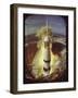 Apollo 11 Space Ship Lifting Off on Historic Flight to Moon-Ralph Morse-Framed Photographic Print