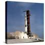 Apollo 11 Space Vehicle Taking Off from Kennedy Space Center-Stocktrek Images-Stretched Canvas