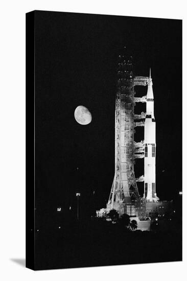 Apollo 11 Spacecraft Ready for Liftoff-null-Stretched Canvas