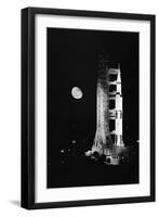 Apollo 11 Spacecraft Ready for Liftoff-null-Framed Premium Photographic Print