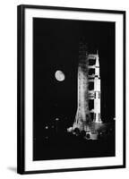 Apollo 11 Spacecraft Ready for Liftoff-null-Framed Premium Photographic Print