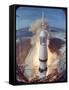 Apollo 11 Taking Off For Its Manned Moon Landing Mission-Ralph Morse-Framed Stretched Canvas