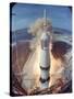 Apollo 11 Taking Off For Its Manned Moon Landing Mission-Ralph Morse-Stretched Canvas