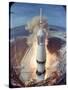 Apollo 11 Taking Off For Its Manned Moon Landing Mission-Ralph Morse-Stretched Canvas