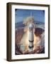 Apollo 11 Taking Off For Its Manned Moon Landing Mission-Ralph Morse-Framed Photographic Print