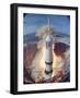 Apollo 11 Taking Off For Its Manned Moon Landing Mission-Ralph Morse-Framed Photographic Print