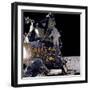 Apollo 12 Astronaut Alan Bean Starts Down Ladder of Lunar Module 'Intrepid'-null-Framed Photo