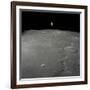 Apollo 12 Lunar Module Intrepid Landing on the Moon's Surface in the Ocean of Storms, 1969-null-Framed Photographic Print