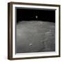Apollo 12 Lunar Module Intrepid Landing on the Moon's Surface in the Ocean of Storms, 1969-null-Framed Photographic Print