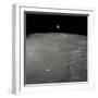 Apollo 12 Lunar Module Intrepid Landing on the Moon's Surface in the Ocean of Storms, 1969-null-Framed Photographic Print