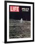 Apollo 12 on the Moon, Astronaut on the Moon, December 12, 1969-null-Framed Photographic Print