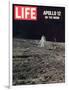 Apollo 12 on the Moon, Astronaut on the Moon, December 12, 1969-null-Framed Photographic Print