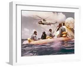 Apollo 12 Pacific Recovery-null-Framed Photo