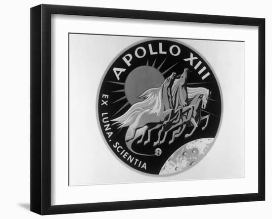 Apollo 13 Emblem Selected by Crew-null-Framed Photographic Print
