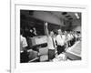 Apollo 13 Flight Directors Applaud the Successful Splashdown of the Command Module-null-Framed Photo