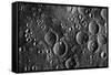 Apollo 13 Planned Landing Site on Moon-null-Framed Stretched Canvas