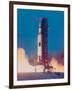 Apollo 13 Spacecraft Lifting Off from Lauch Pad a at Cape Kennedy Space Center-null-Framed Photographic Print