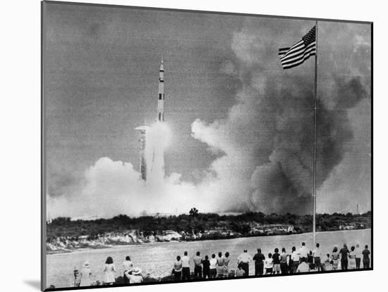 Apollo 13 Takes Off 1970-null-Mounted Premium Photographic Print