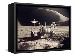 Apollo 15, 1971-null-Framed Stretched Canvas