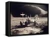 Apollo 15, 1971-null-Framed Stretched Canvas