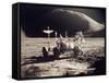 Apollo 15, 1971-null-Framed Stretched Canvas