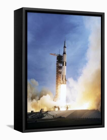 Apollo 15 1971-null-Framed Stretched Canvas