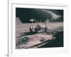 Apollo 15 Astronaut James Irwin with the Lunar Rover, August 1971-null-Framed Photographic Print