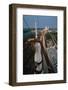 Apollo 15 atop Saturn 5 Rocket-null-Framed Photographic Print